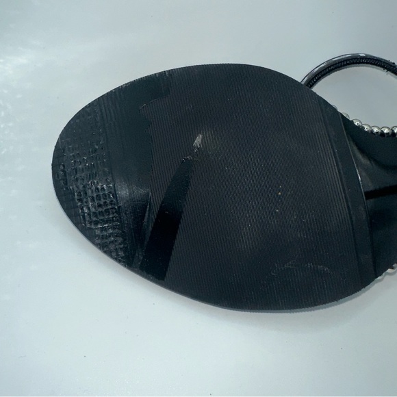 Alexander Wang Shoes Women’s US 9N Nova PVC Strap Stud Slingback Clear Heels - Picture 10 of 13